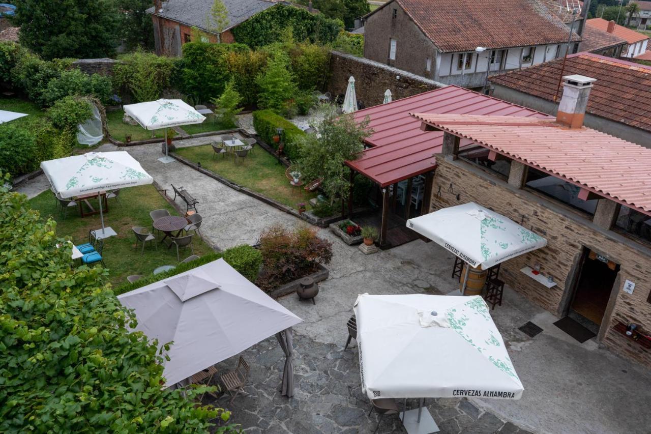 Santaia En Casal De Calma Pension O Pedrouzo Buitenkant foto