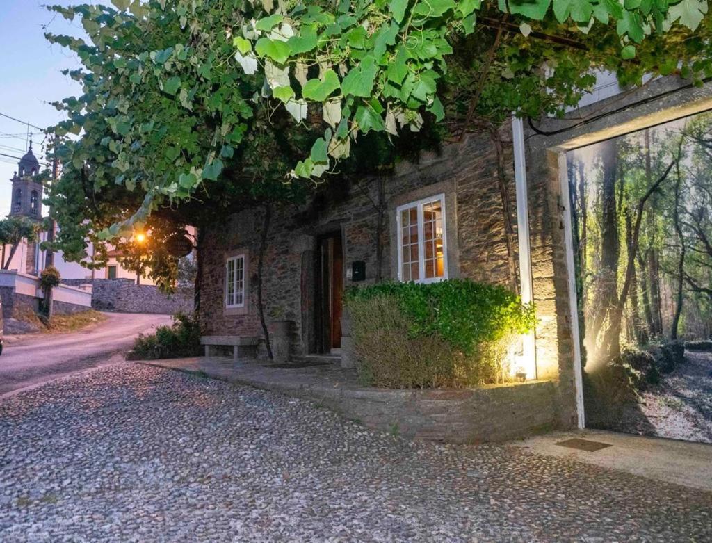 Santaia En Casal De Calma Pension O Pedrouzo Buitenkant foto