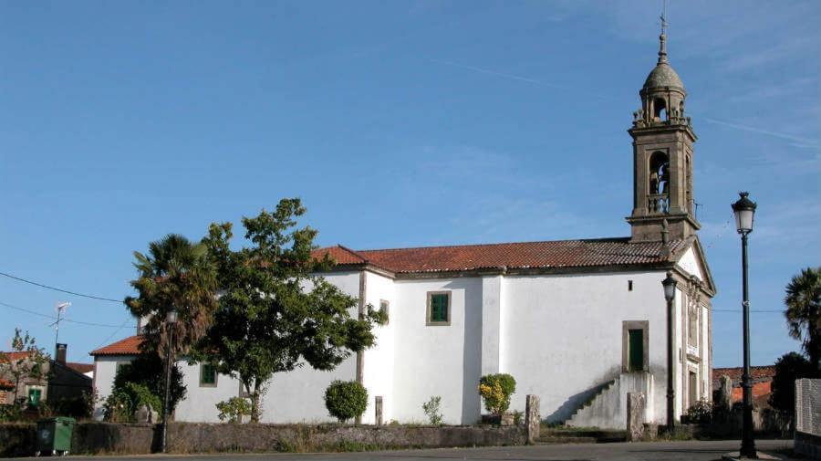 Santaia En Casal De Calma Pension O Pedrouzo Buitenkant foto